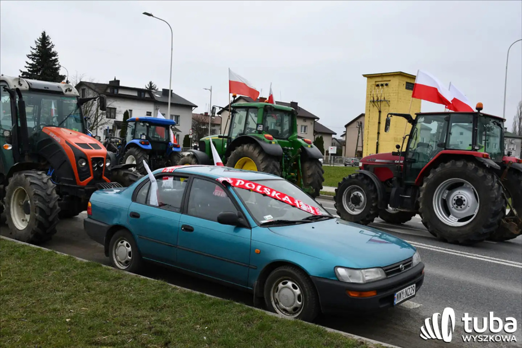 Protest rolników. 