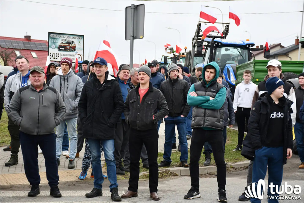 Protest rolników. 