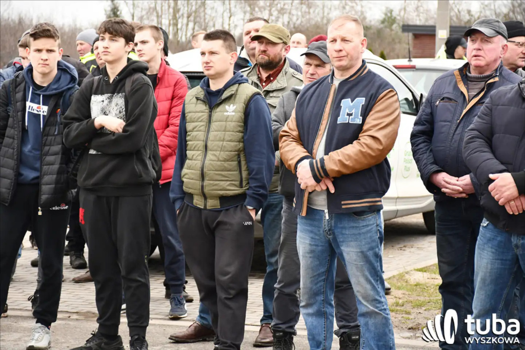 Protest rolników. 
