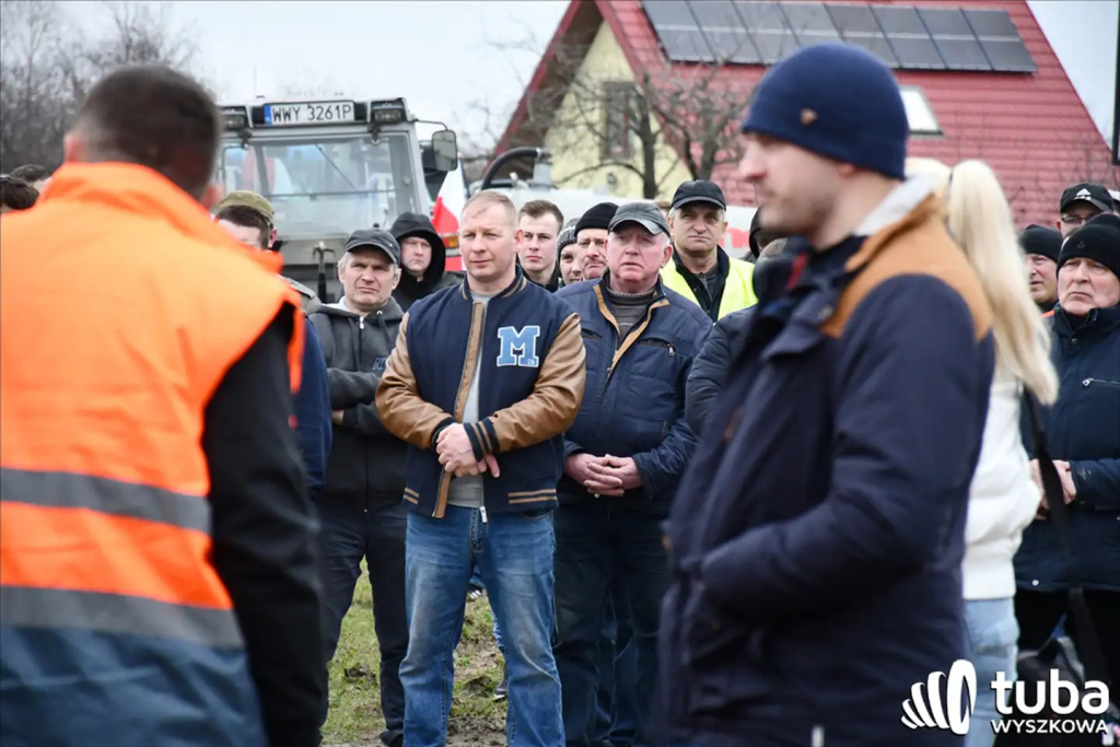 Protest rolników. 
