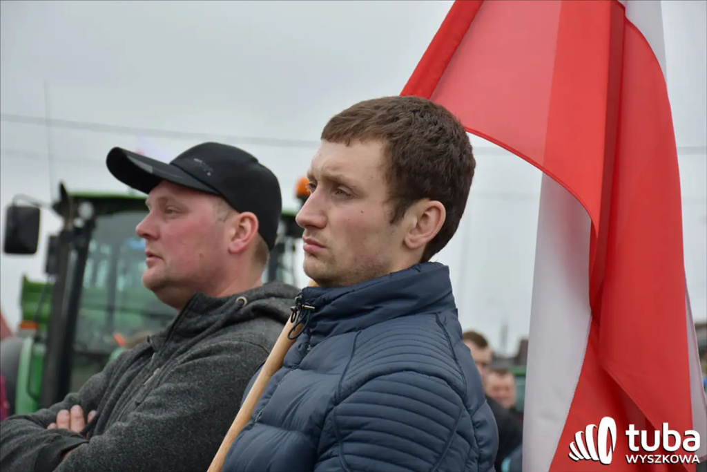 Protest rolników. 