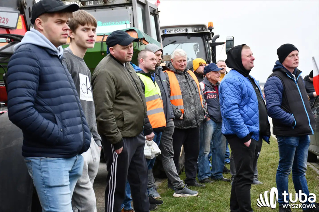 Protest rolników. 