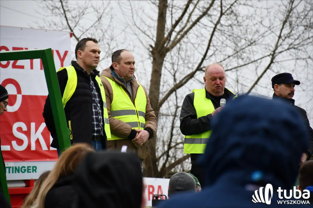 Protest rolników. 