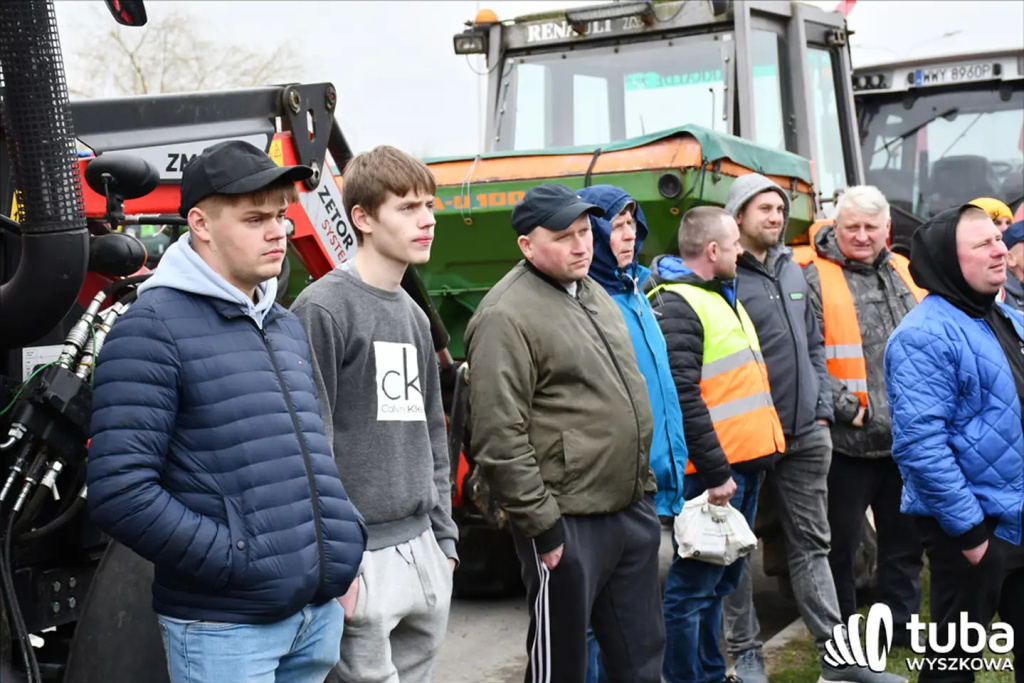 Protest rolników. 