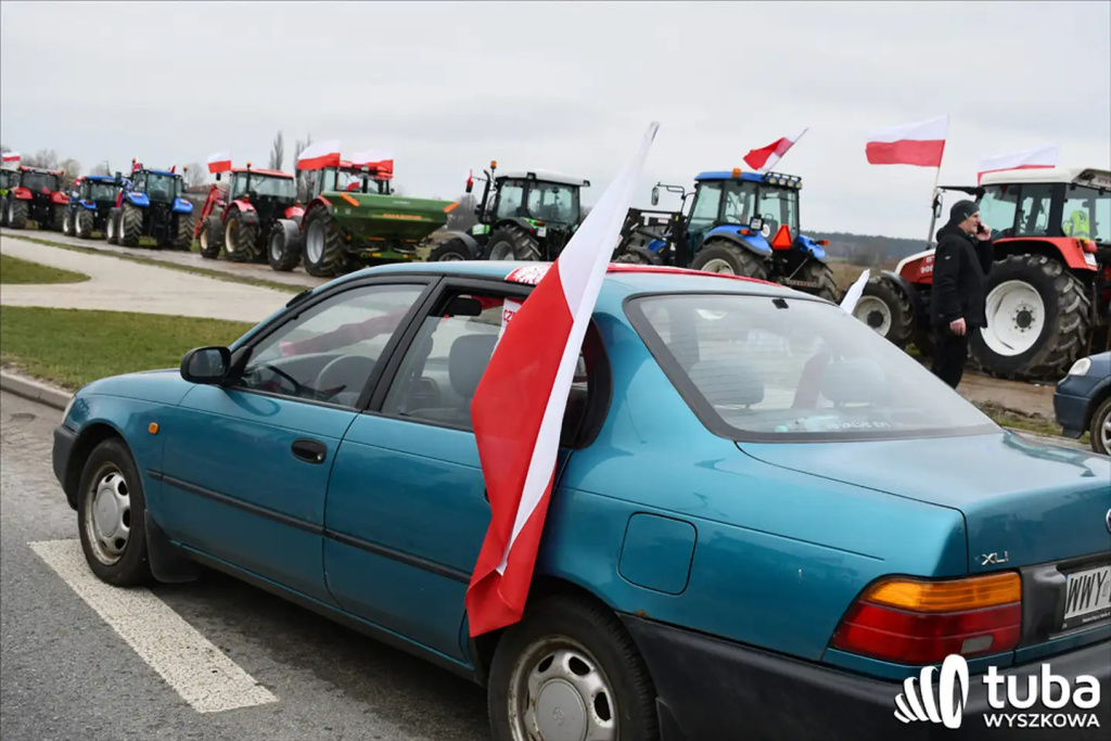 Protest rolników. 