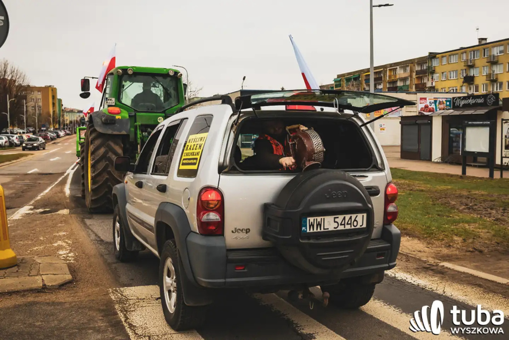 Protest rolników. 