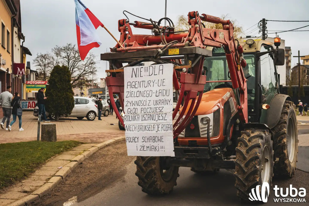 Protest rolników. 