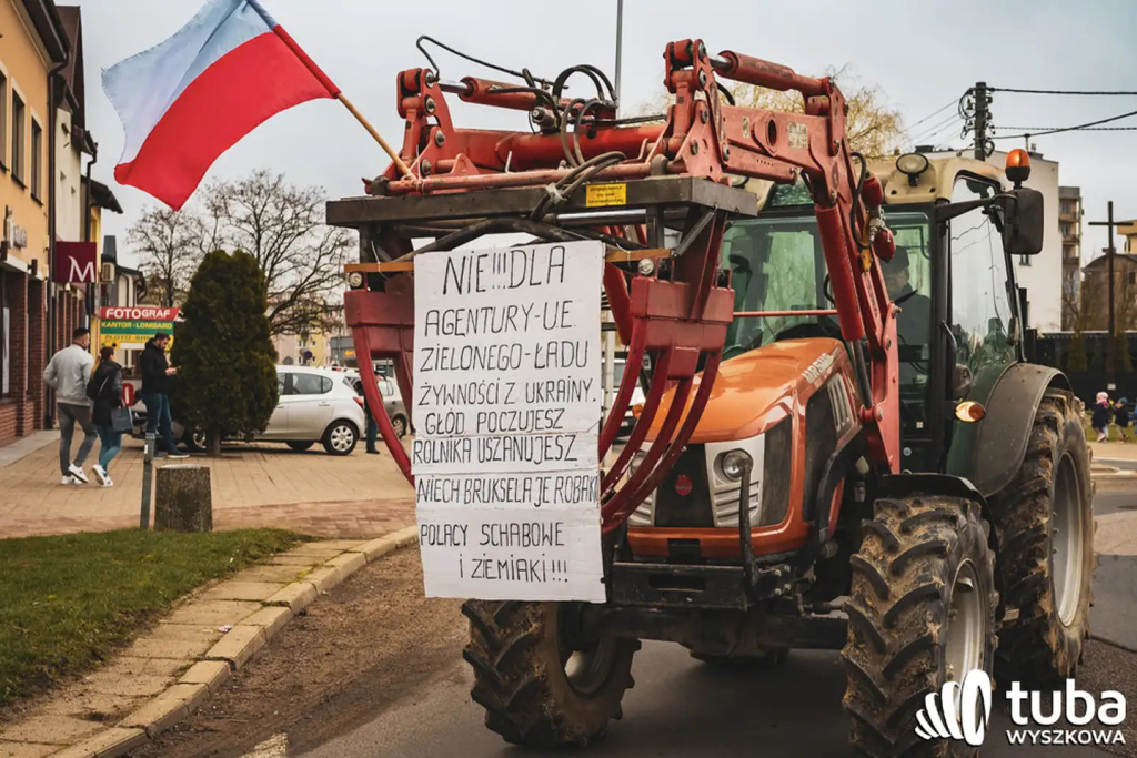 Protest rolników. 