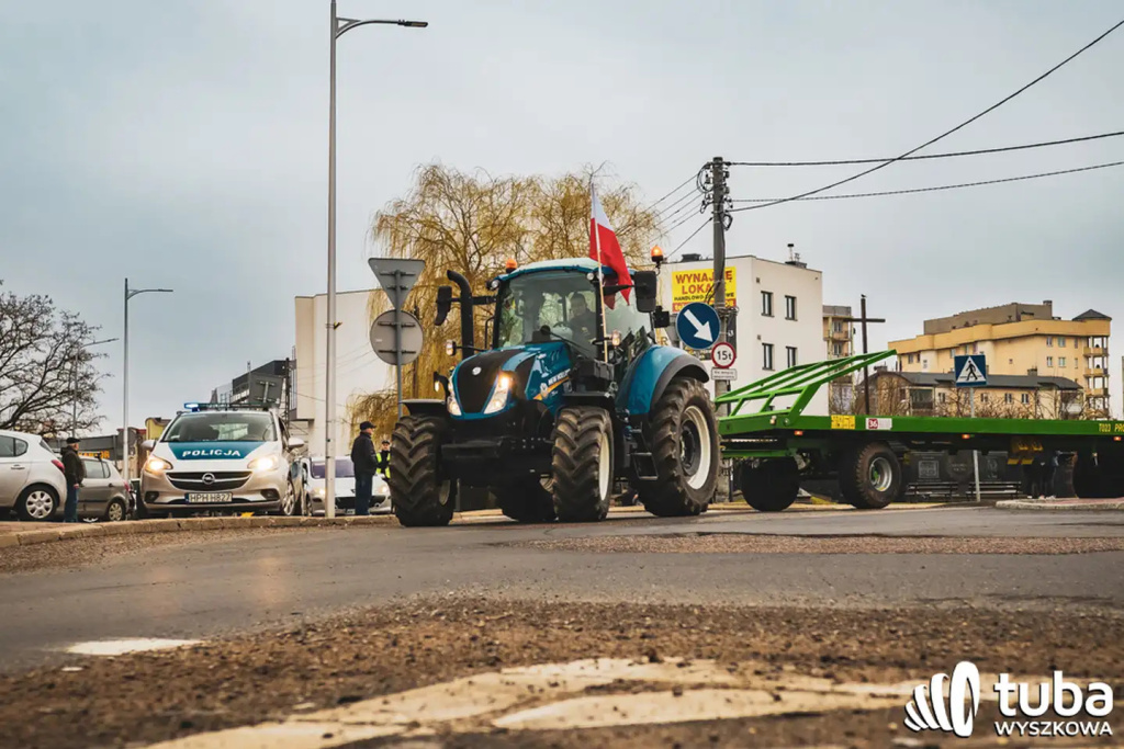 Protest rolników. 