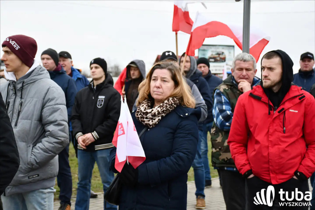 Protest rolników. 