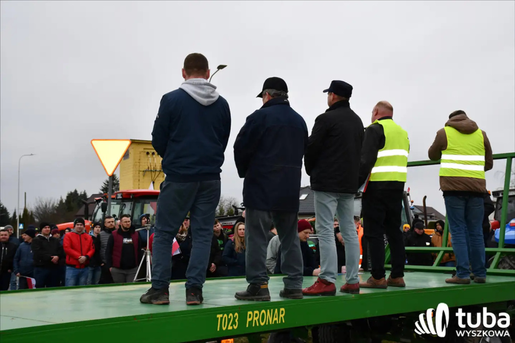 Protest rolników. 