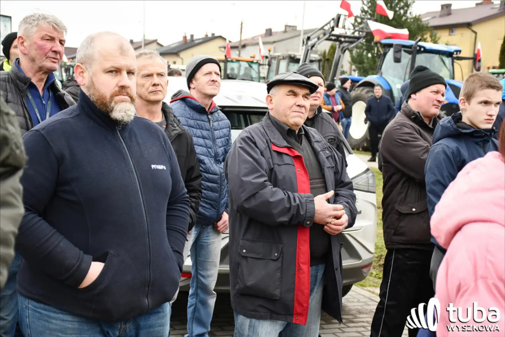 Protest rolników. 