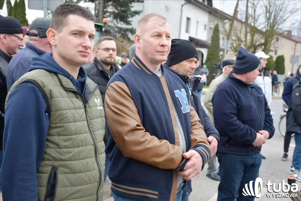 Protest rolników. 
