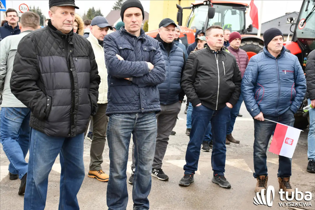 Protest rolników. 