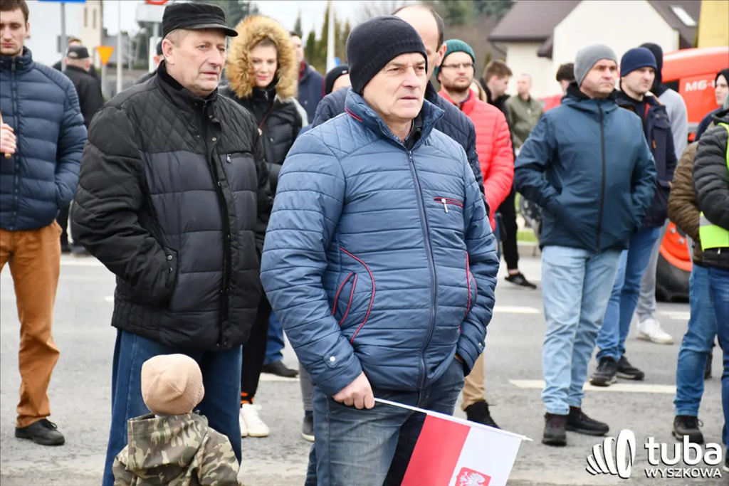 Protest rolników. 