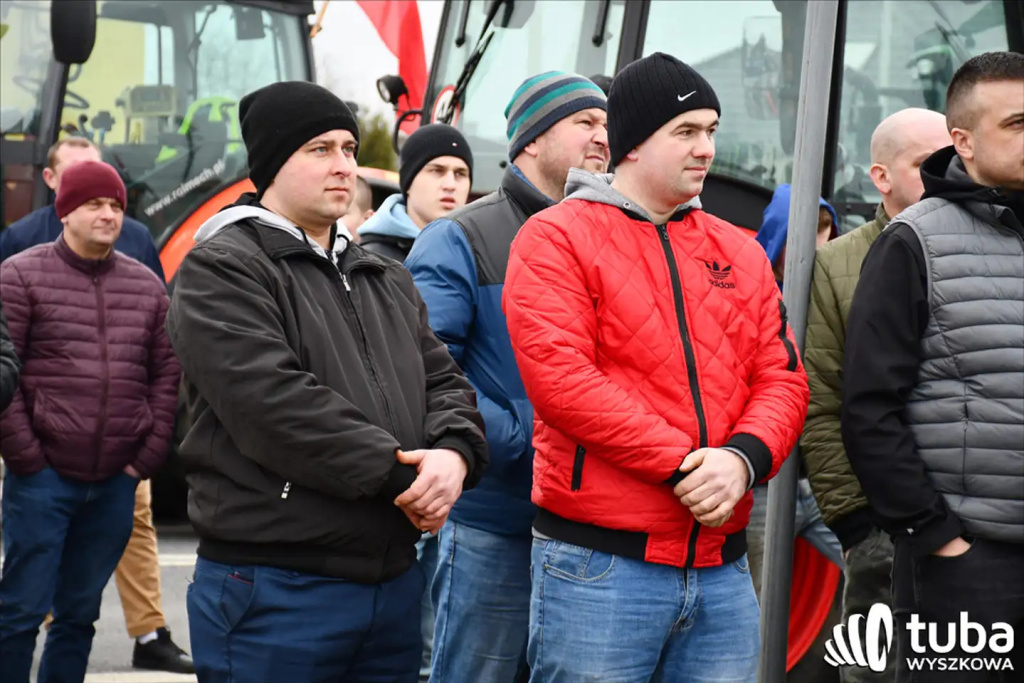 Protest rolników. 