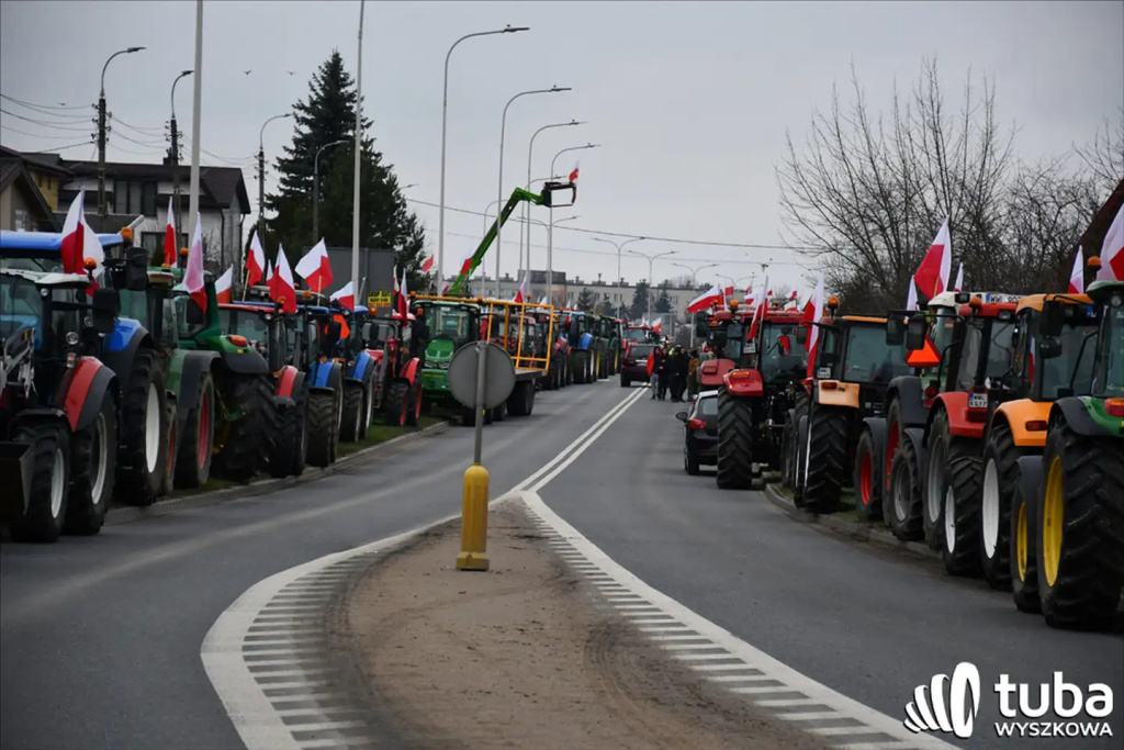 Protest rolników. 