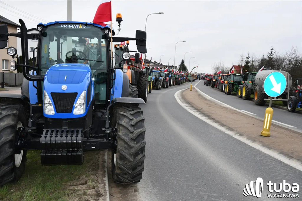 Protest rolników. 