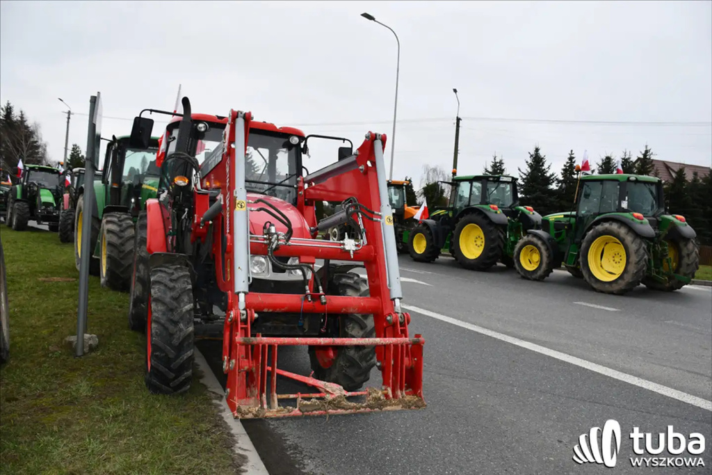 Protest rolników. 