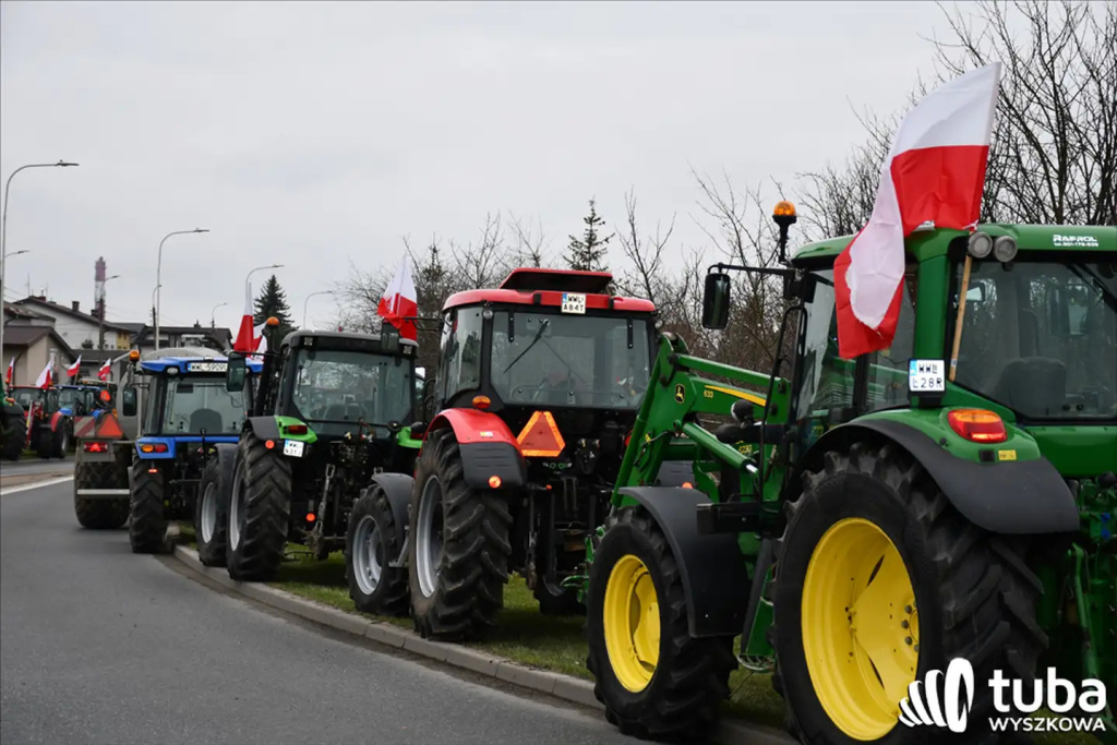 Protest rolników. 