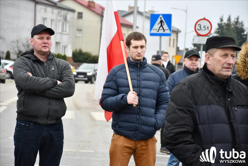 Protest rolników. 