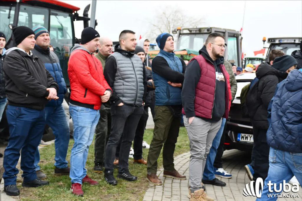Protest rolników. 