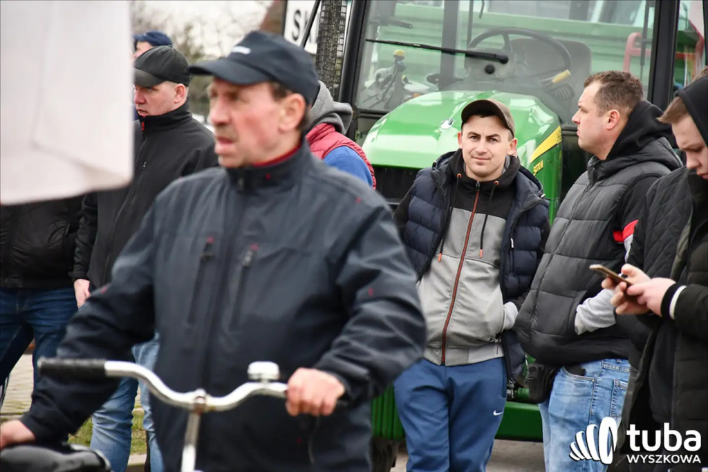 Protest rolników. 