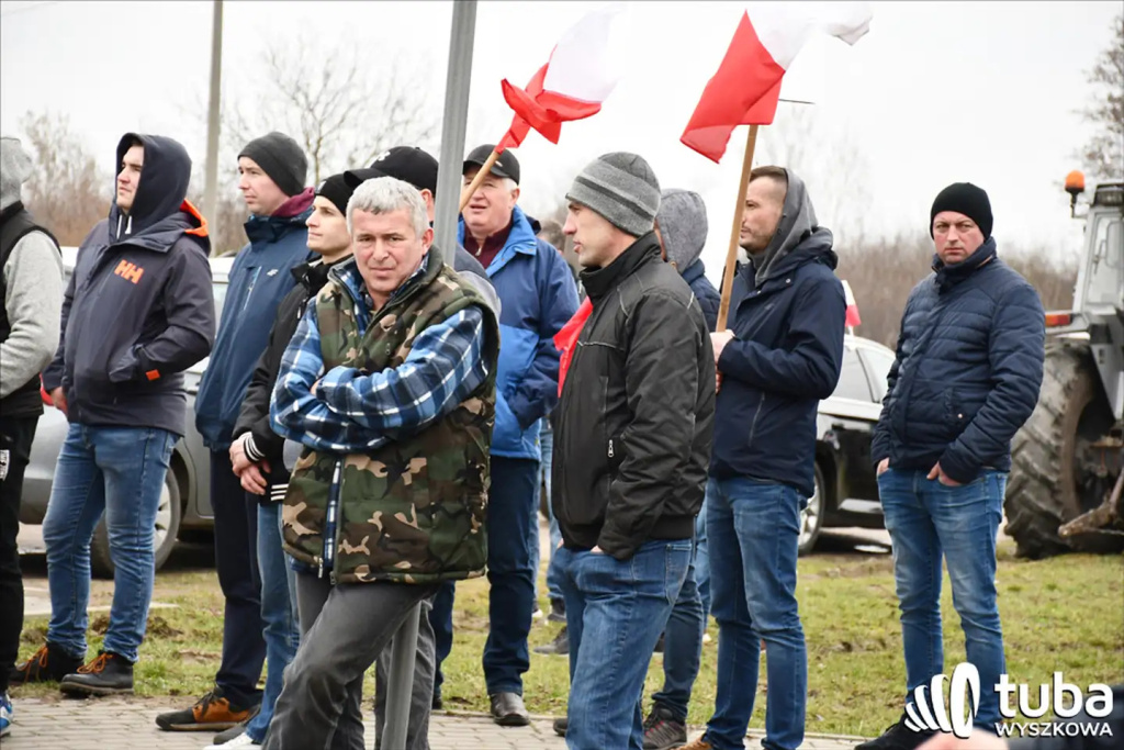 Protest rolników. 