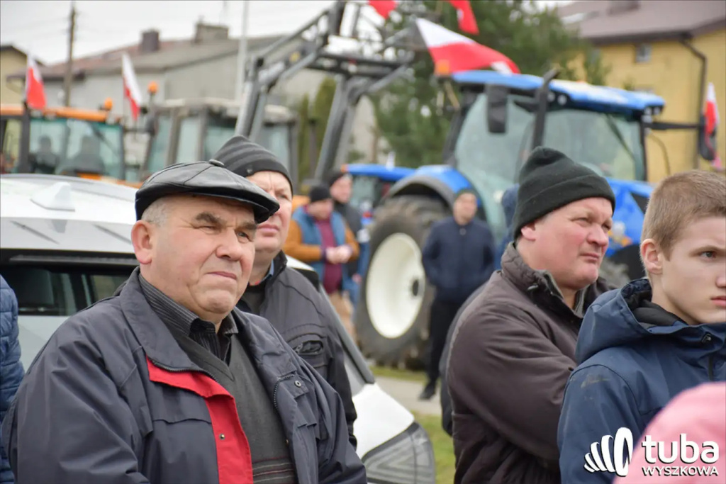 Protest rolników. 