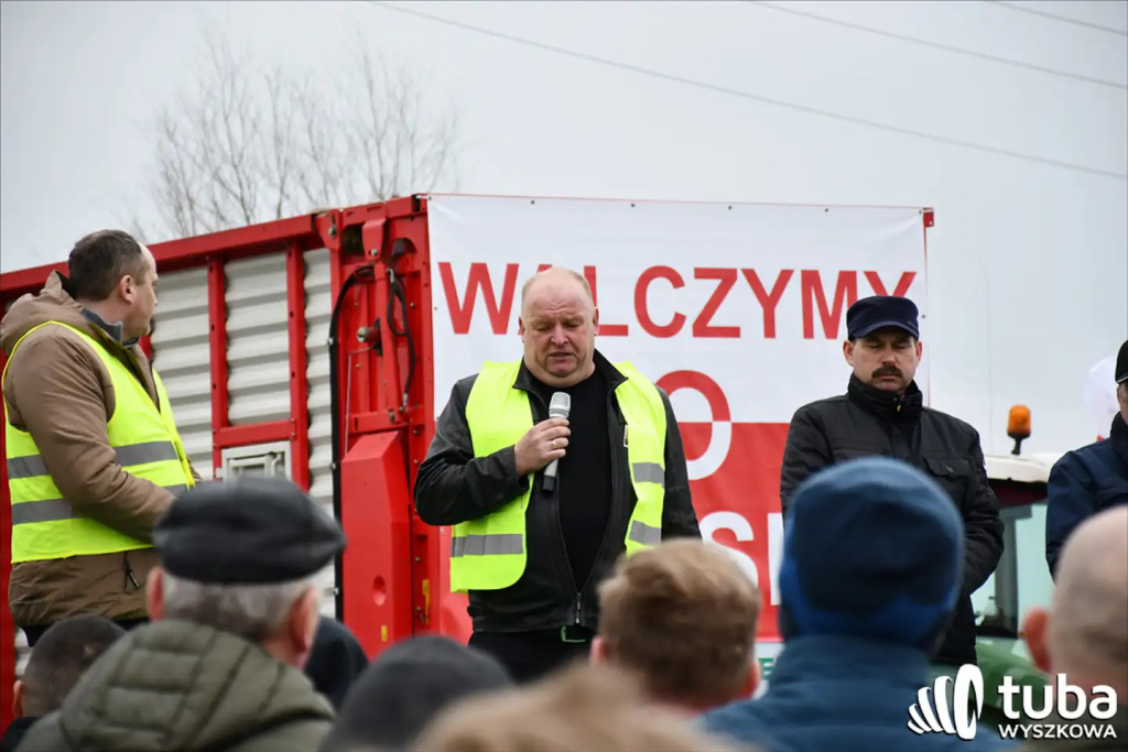 Protest rolników. 