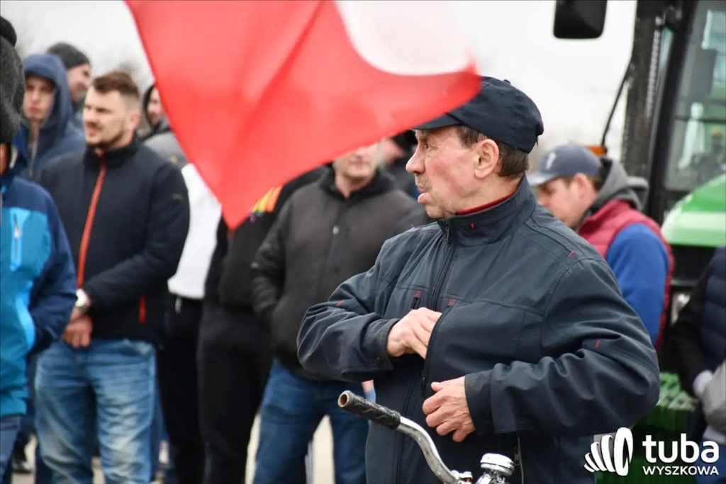 Protest rolników. 