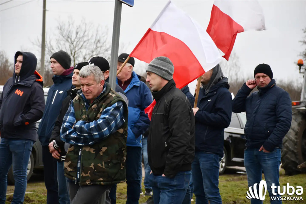 Protest rolników. 