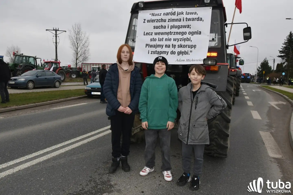 Protest rolników. 