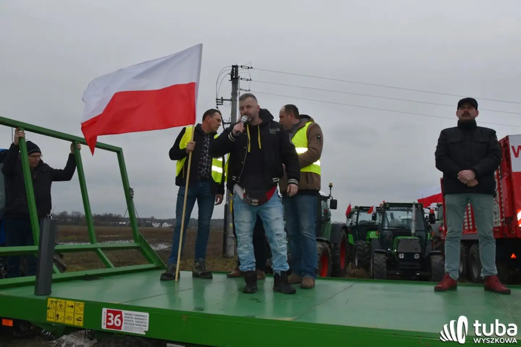 Protest rolników. 