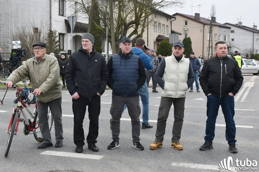 Protest rolników. 