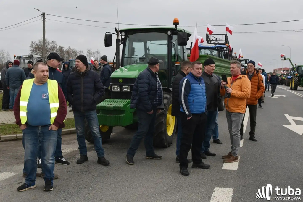 Protest rolników. 