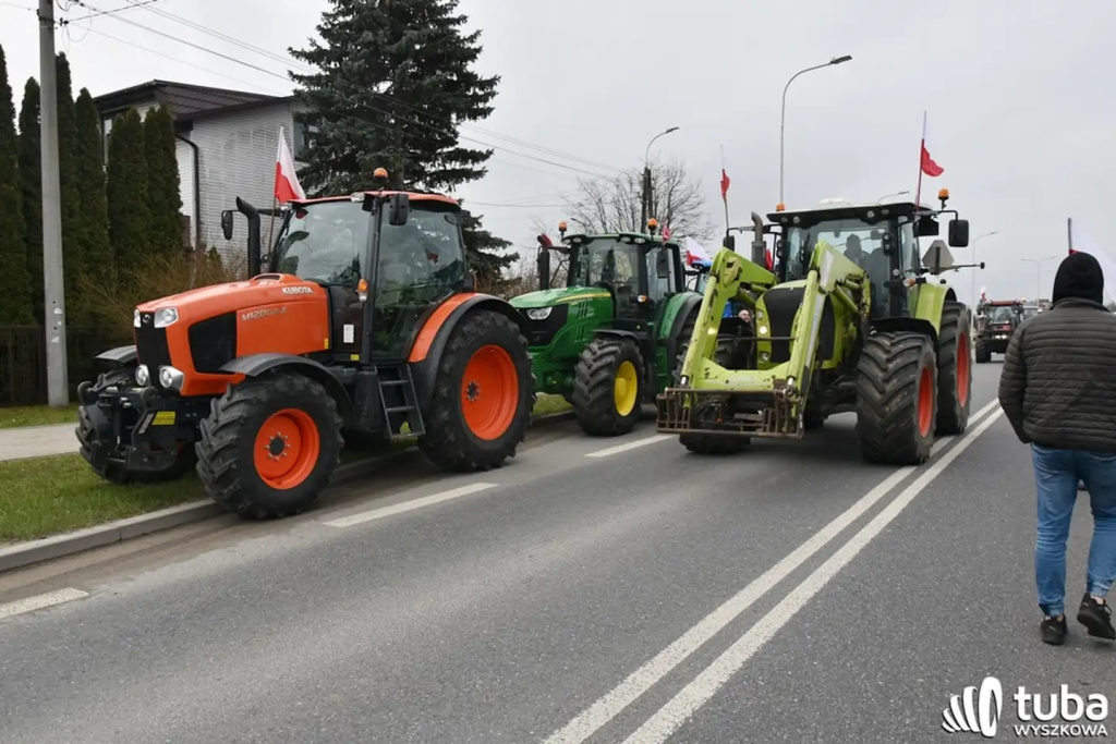 Protest rolników. 