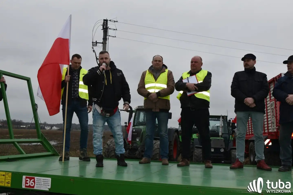 Protest rolników. 