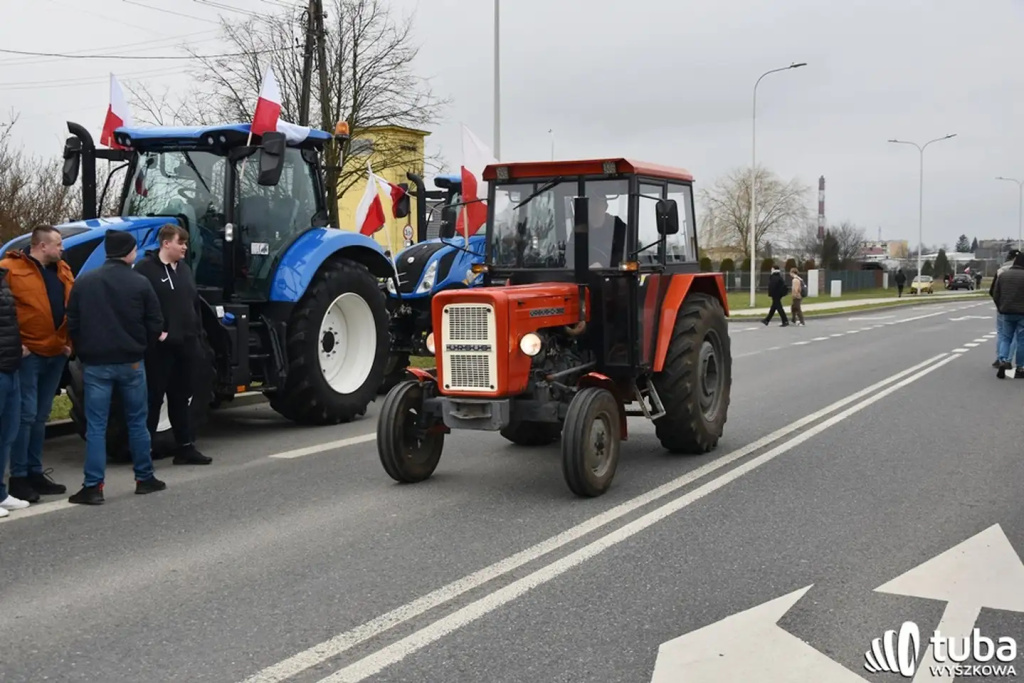 Protest rolników. 