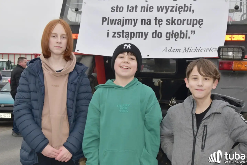 Protest rolników. 
