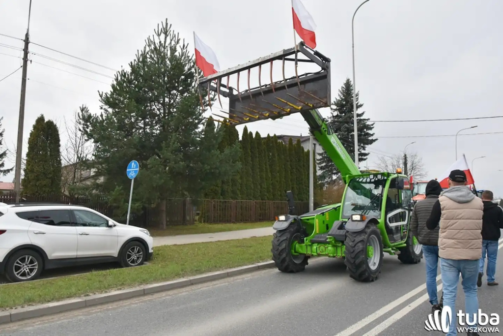 Protest rolników. 