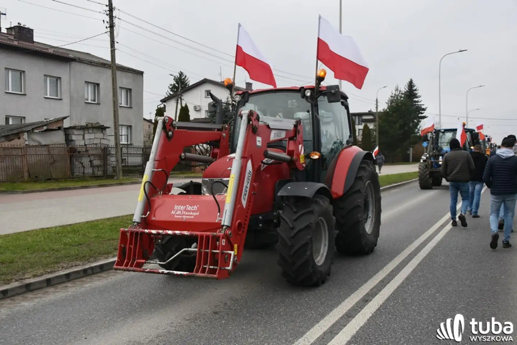 Protest rolników. 