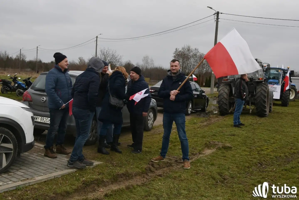 Protest rolników. 