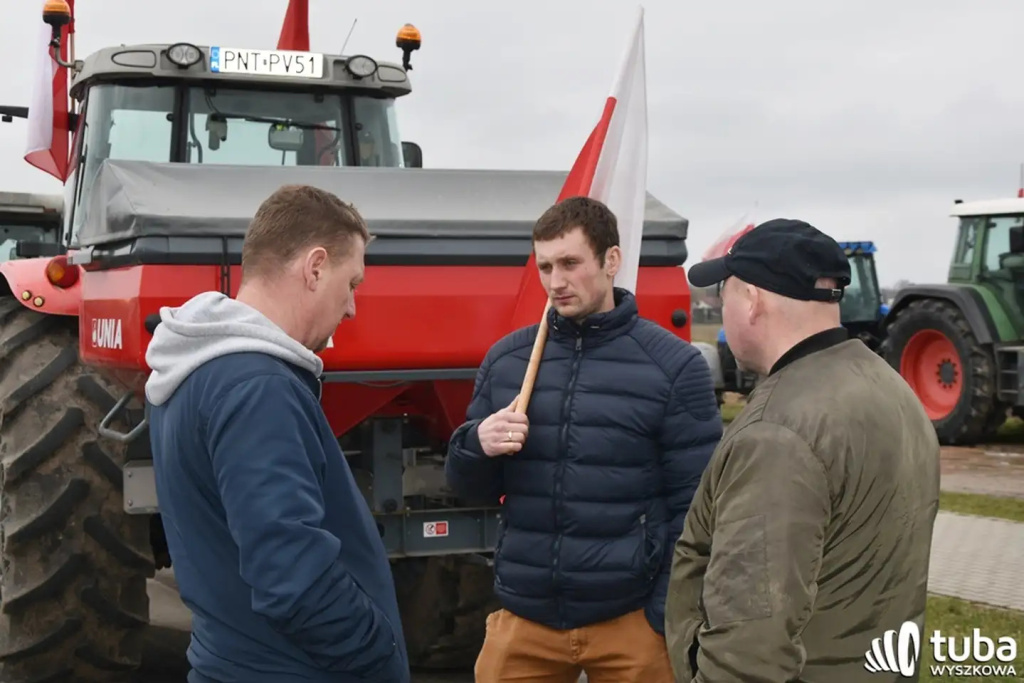 Protest rolników. 