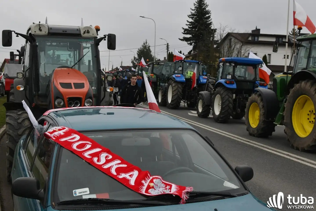 Protest rolników. 