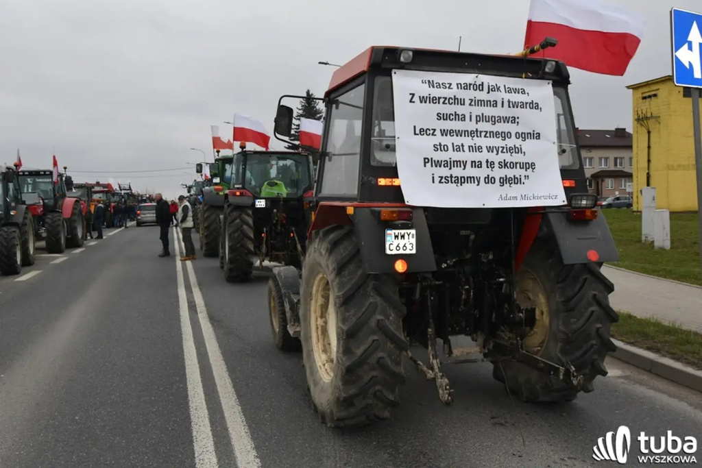 Protest rolników. 