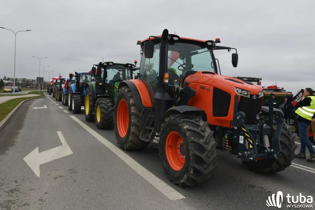 Protest rolników. 