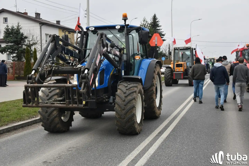 Protest rolników. 