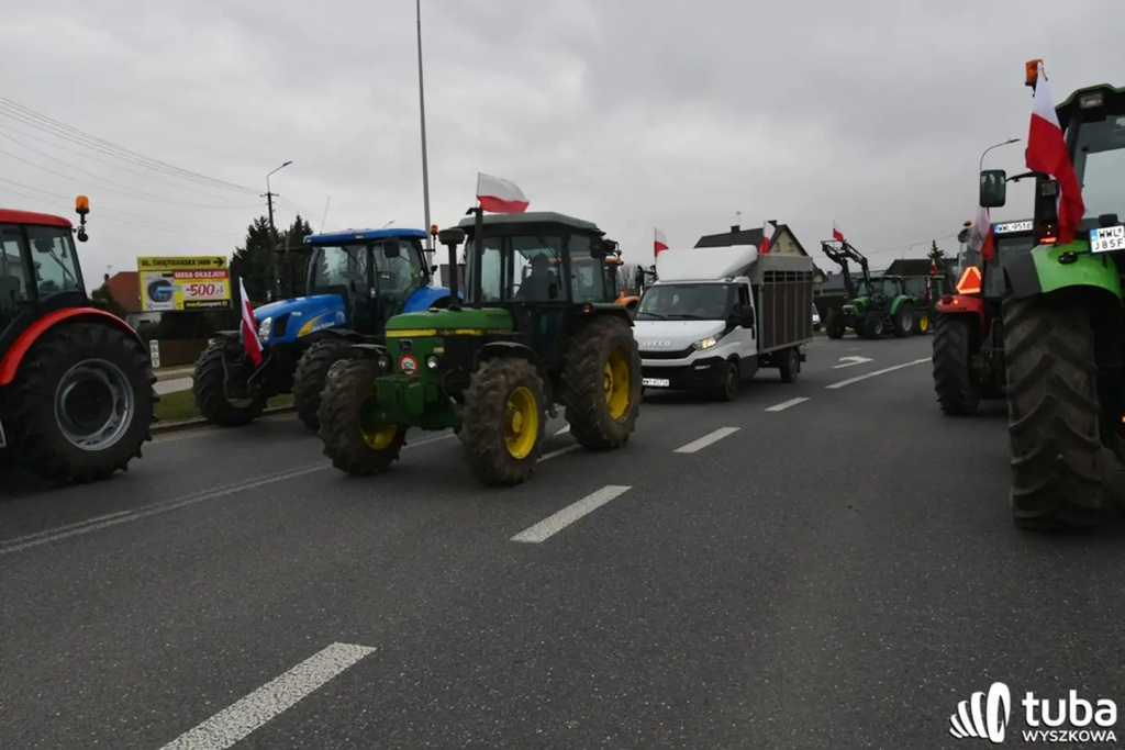 Protest rolników. 