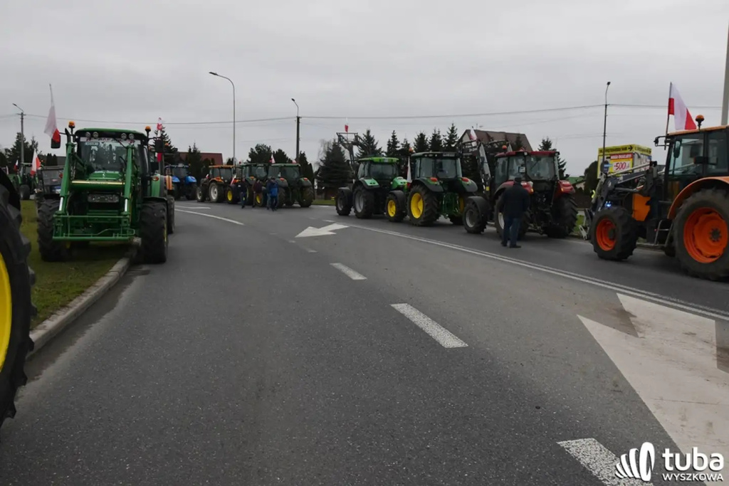 Protest rolników. 